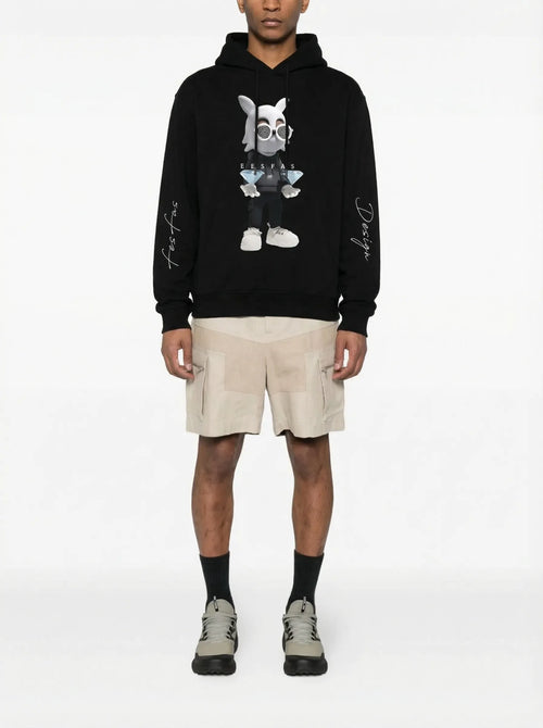 Áo Hoodie FesFas Họa Tiết Gấu Kim Cương