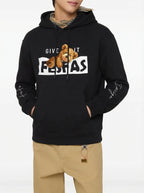 Áo hoodie FesFas in hình teddy gấu