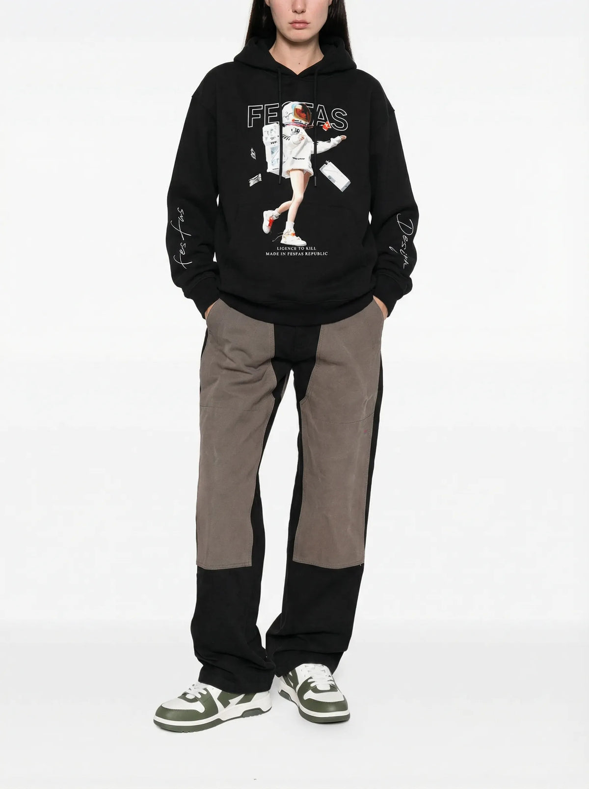 Áo hoodie FesFas in hình capheny