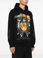 Áo hoodie FesFas in hình biệt đội mèo