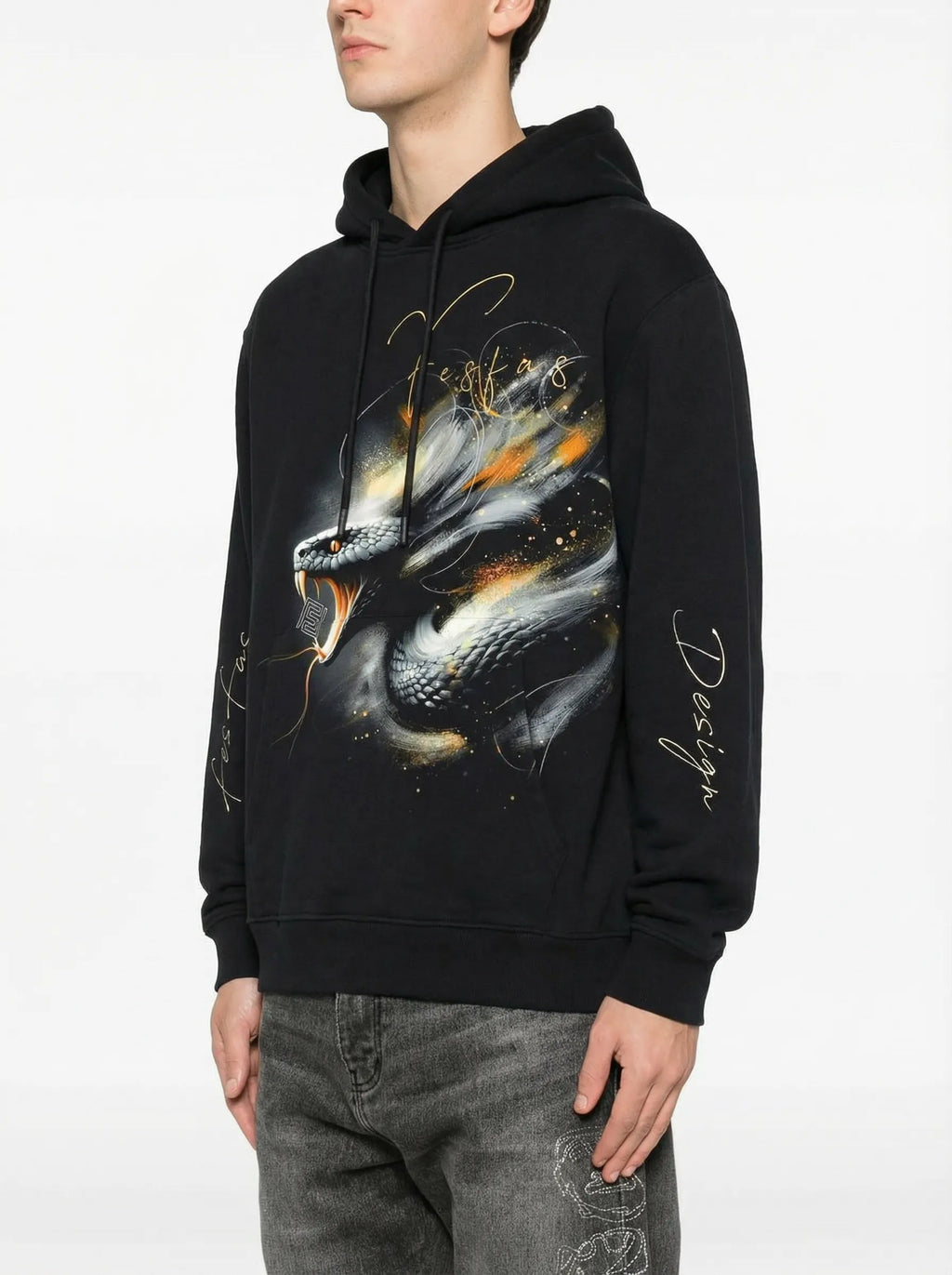 Áo hoodie FesFas in hình rắn