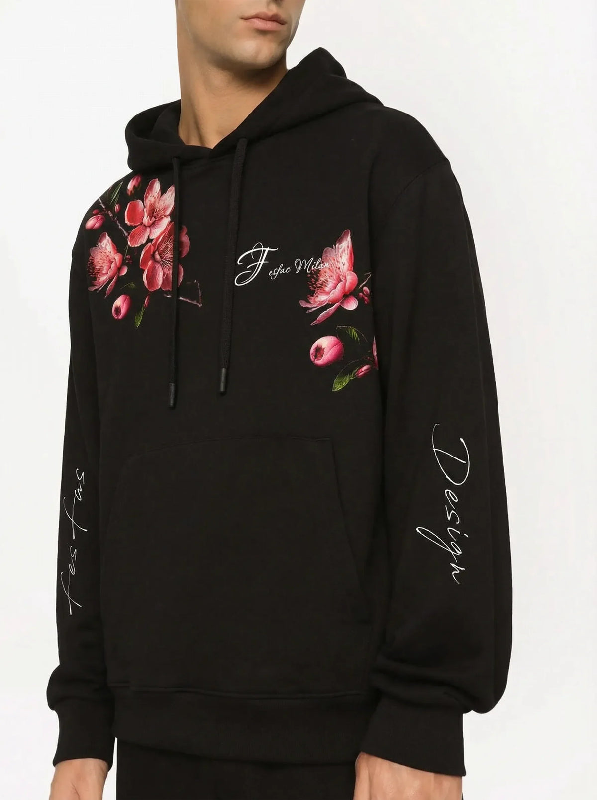 Áo hoodie FesFas in hình hoa