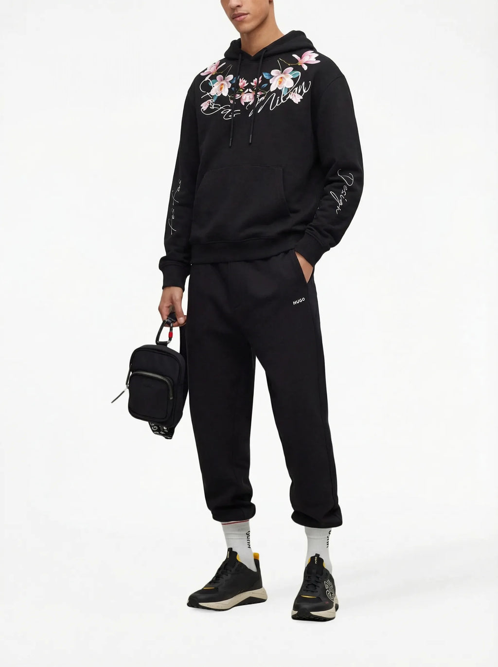 Áo hoodie FesFas in hình hoa