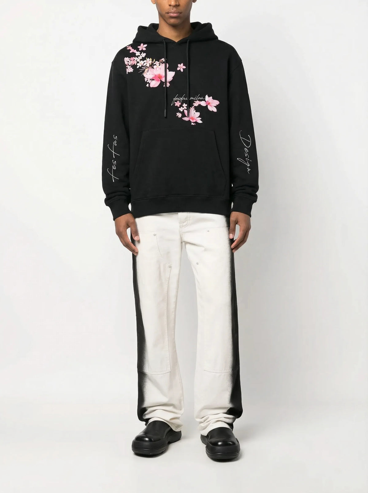 Áo hoodie FesFas in hình hoa anh đào