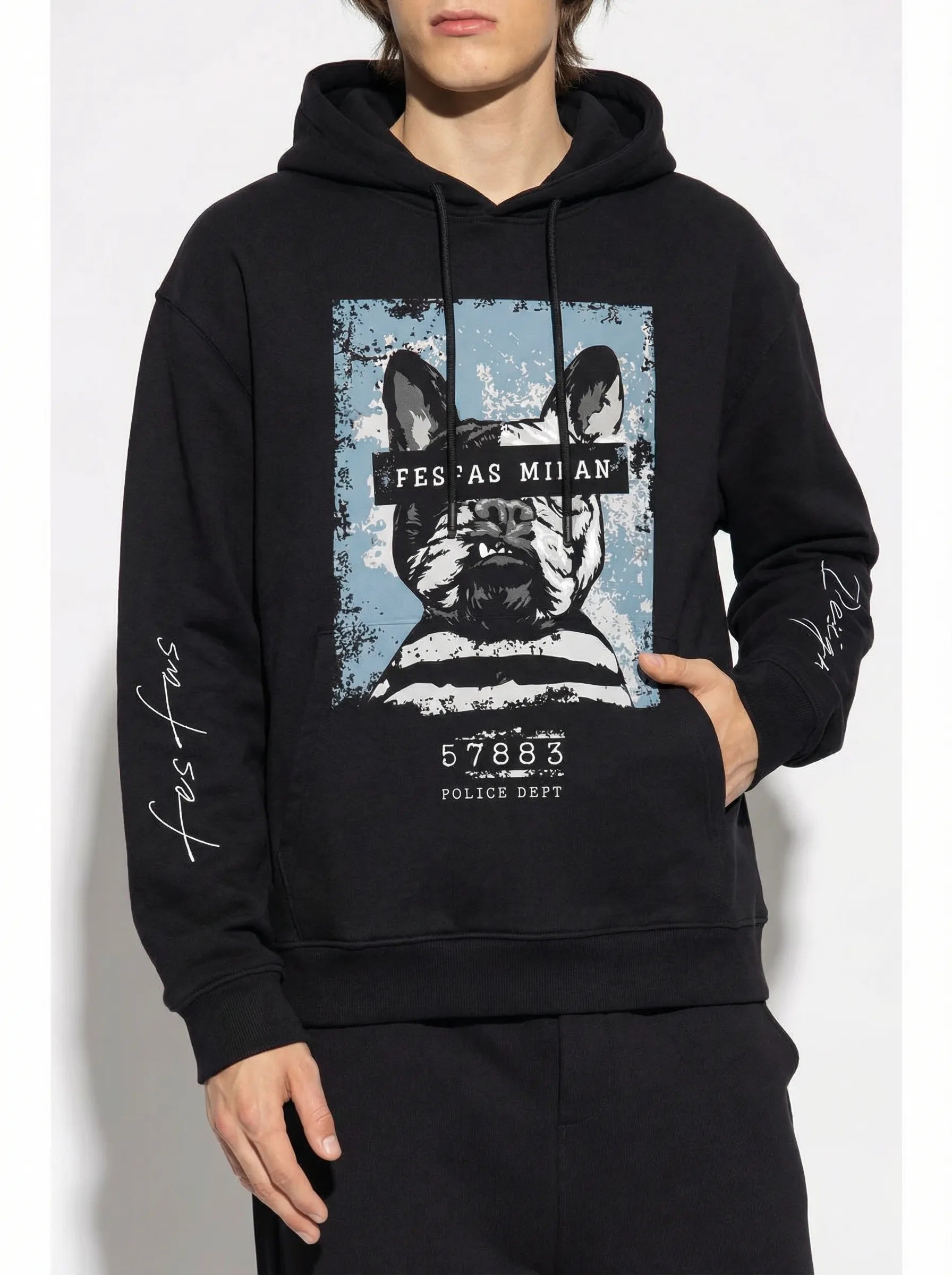 Áo hoodie FesFas in hình chó con