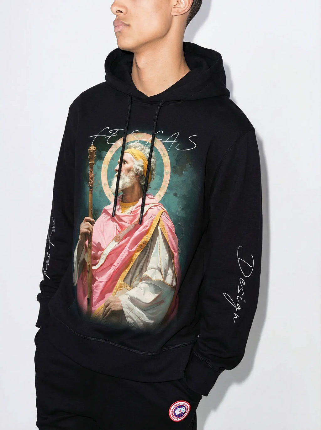 Áo hoodie FesFas in hình tu sĩ