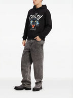 Áo hoodie FesFas in hình báo đen