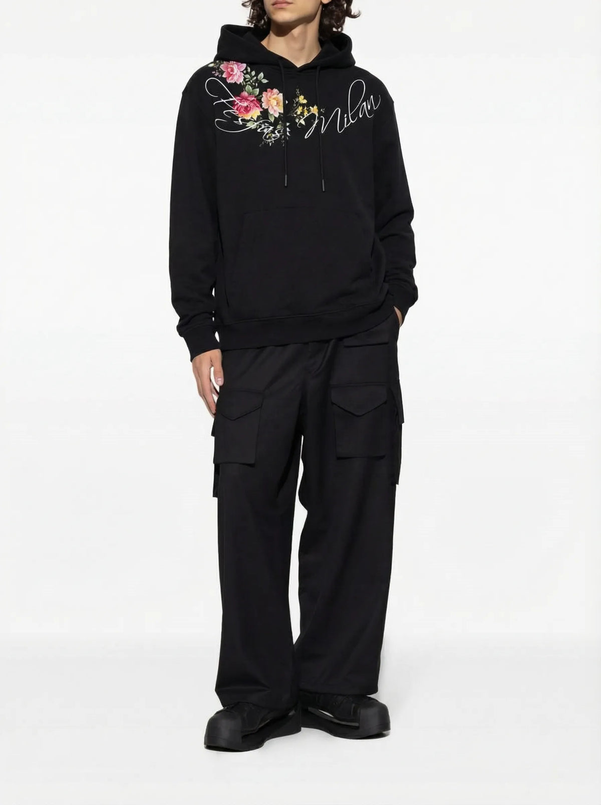 Áo hoodie FesFas in hình hoa