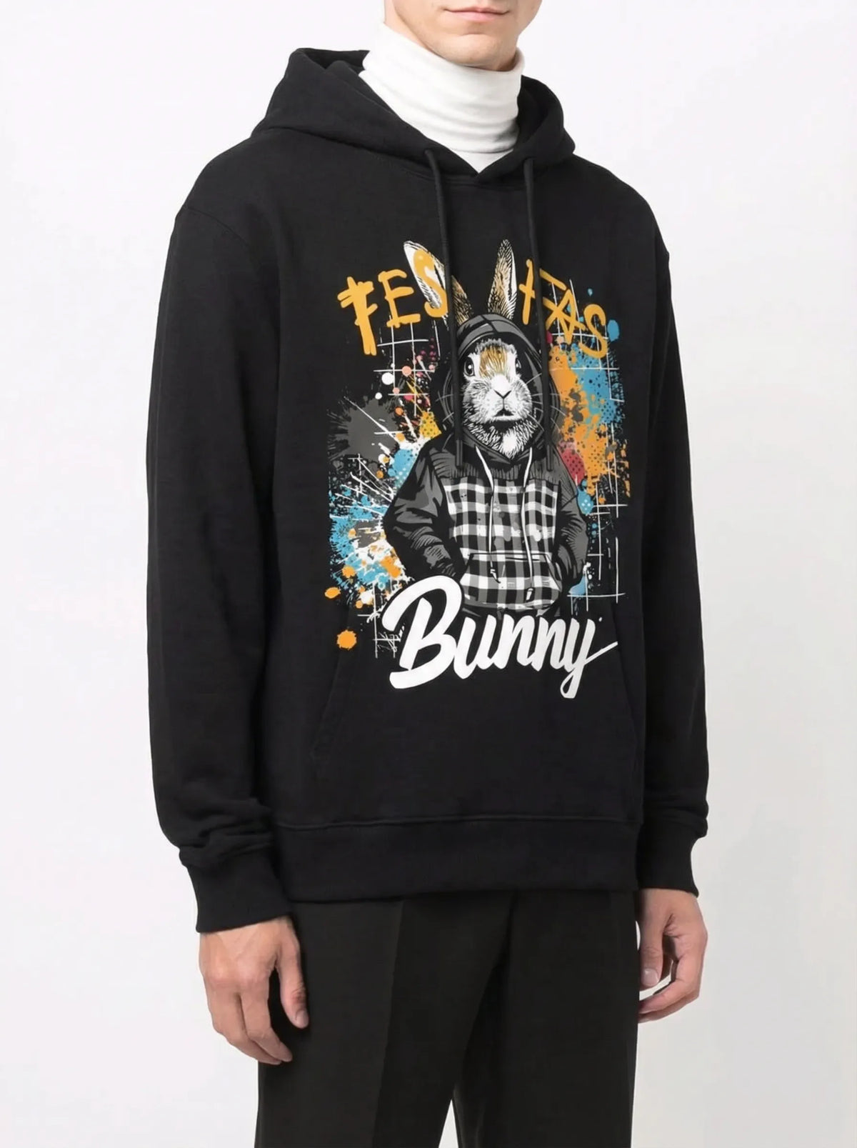 Áo hoodie FesFas in hình thỏ