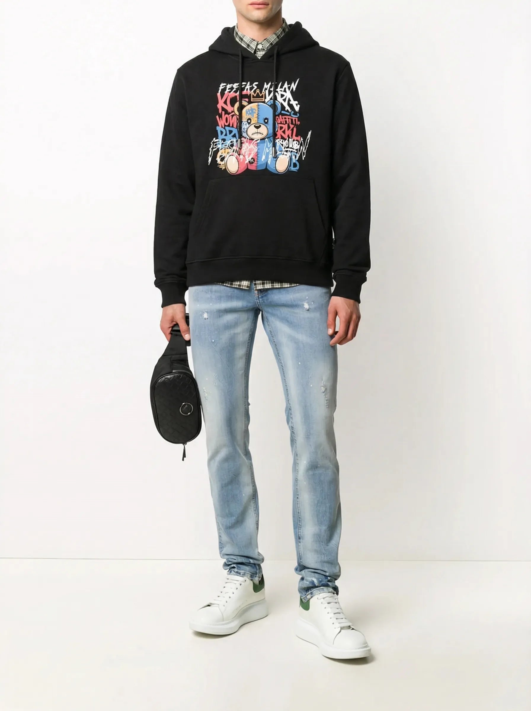 Áo hoodie FesFas in hình gấu