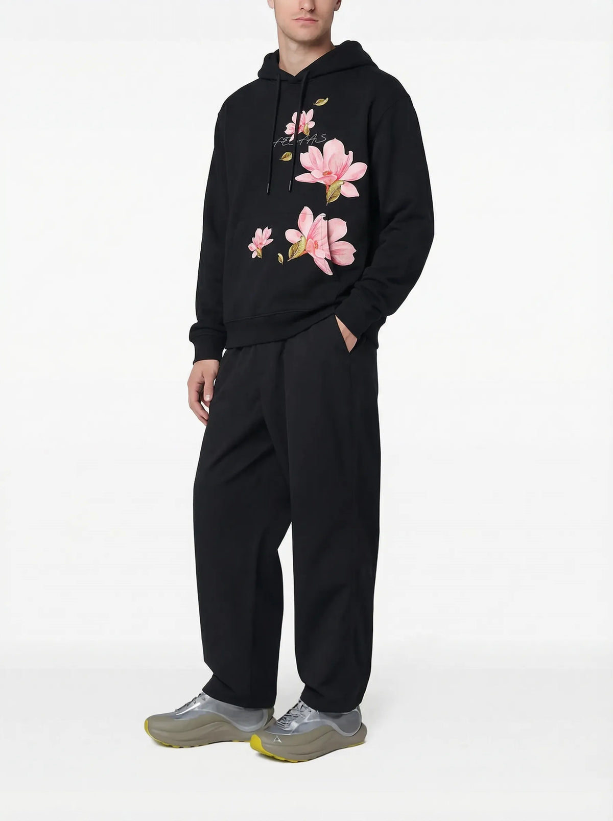 Áo hoodie FesFas in hình hoa
