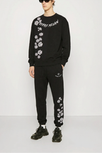 FesFas flowers-print Sweatshirt Set | Black | Men