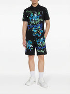 FesFas Hologram-print | Bộ Polo | Nam | Màu Đen