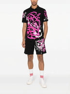FesFas Hologram-print | Bộ Polo | Nam | Màu Đen