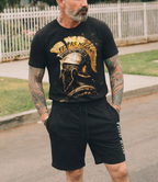Áo thun FesFas họa tiết Sparta