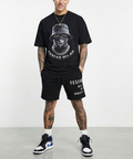 Bộ áo thun và quần short FesFas in hình hidden boss