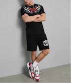 Bộ áo thun và quần short FesFas in hình rắn
