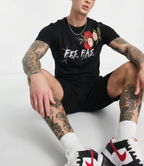 Bộ áo thun và quần short FesFas in hình hoa
