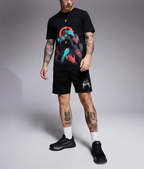Bộ áo thun và quần short FesFas in hình đôi tay ma thuật