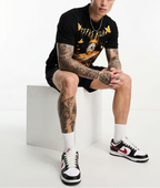 Bộ áo polo và quần short FesFas in hình poseidon