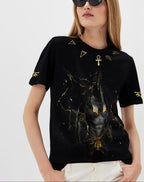 Áo thun FesFas in hình anubis