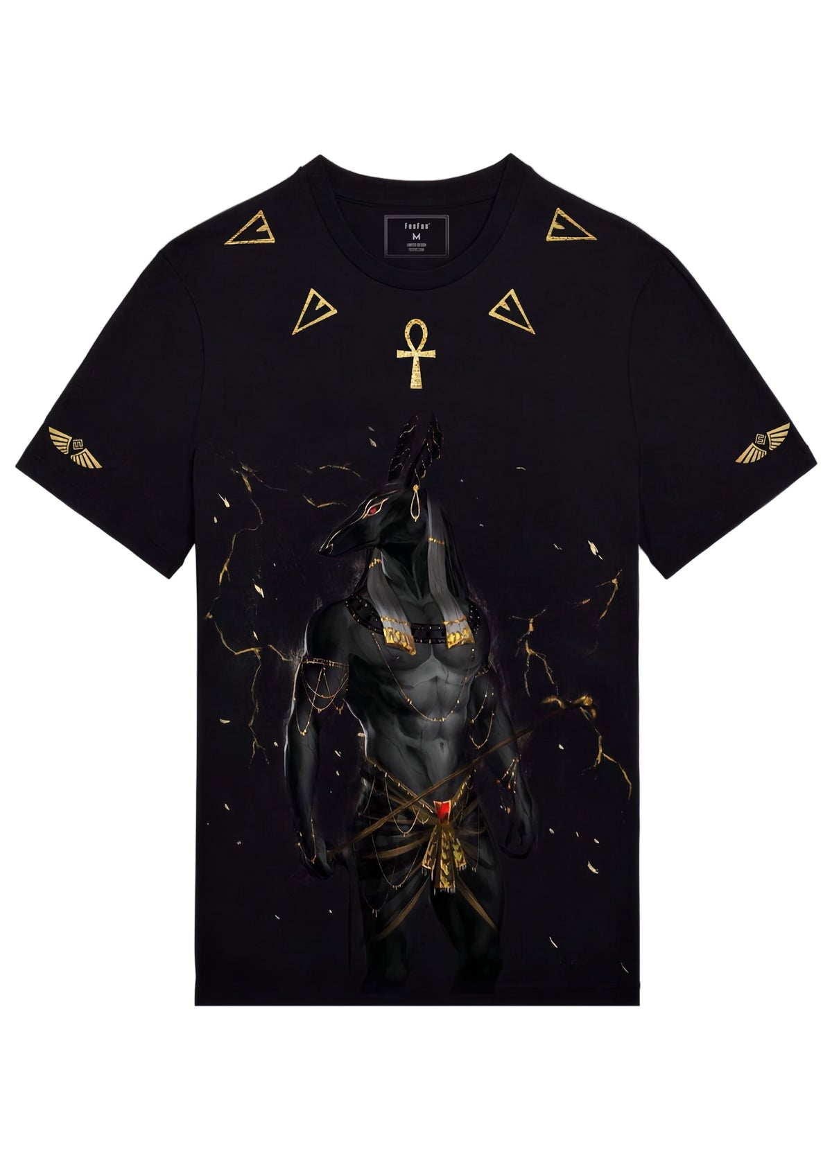 Áo Thun FesFas Họa Tiết Thần Anubis