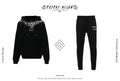 Bộ Đồ Hoodie FesFas Họa Tiết Xoáy Trừu Tượng