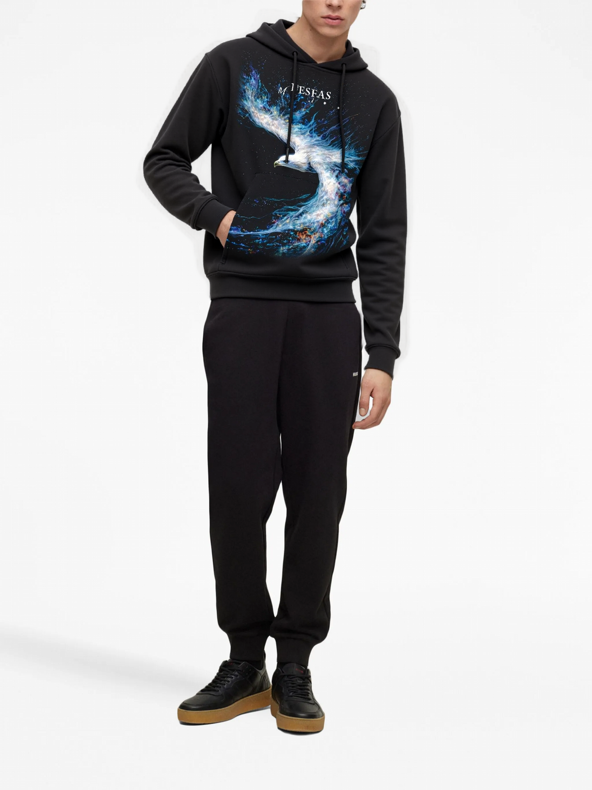 Bộ hoodie FesFas in hình đại bàng