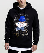 Áo hoodie FesFas in hình gấu hip-hop