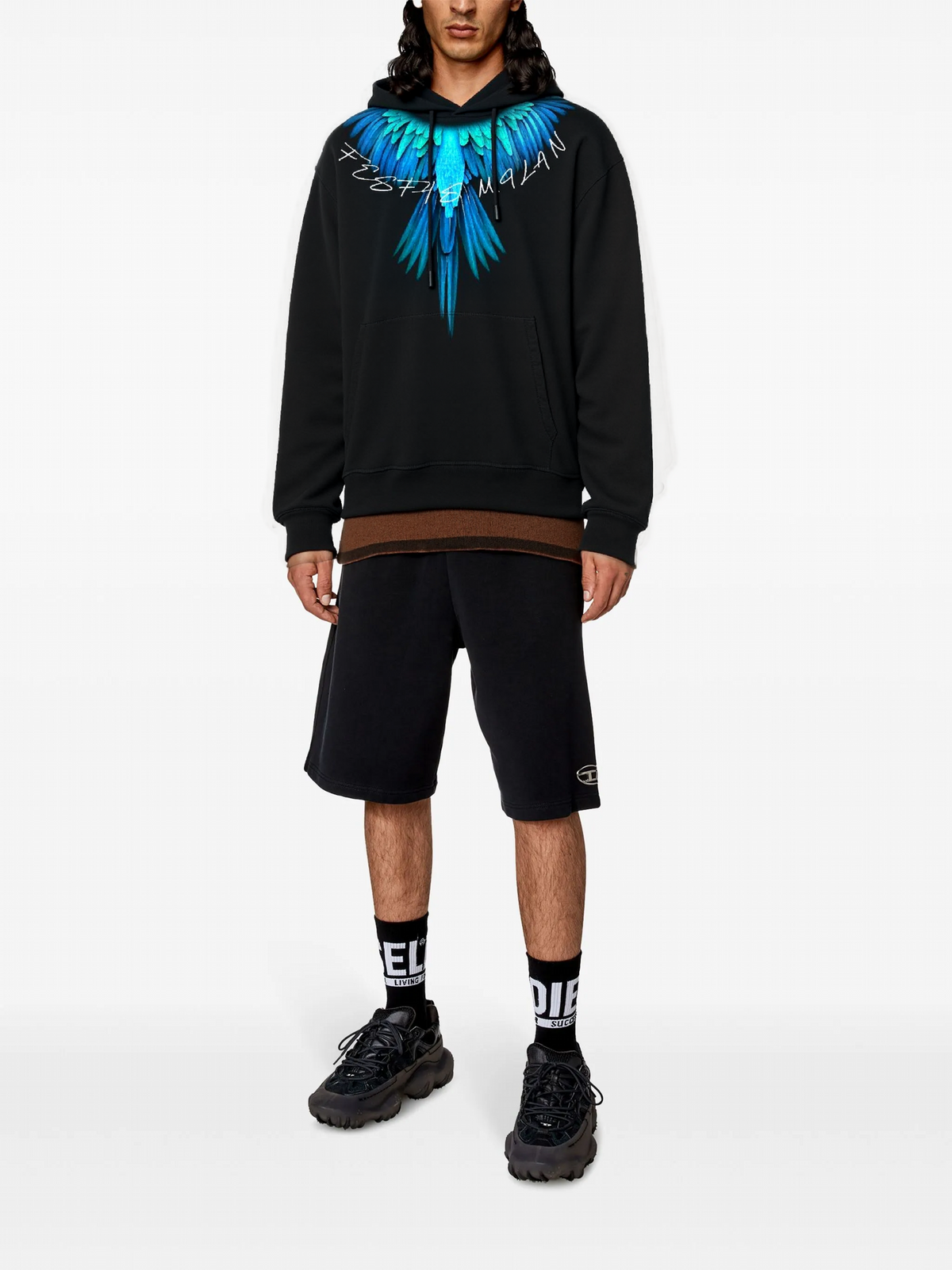 Bộ hoodie FesFas in hình đôi cánh