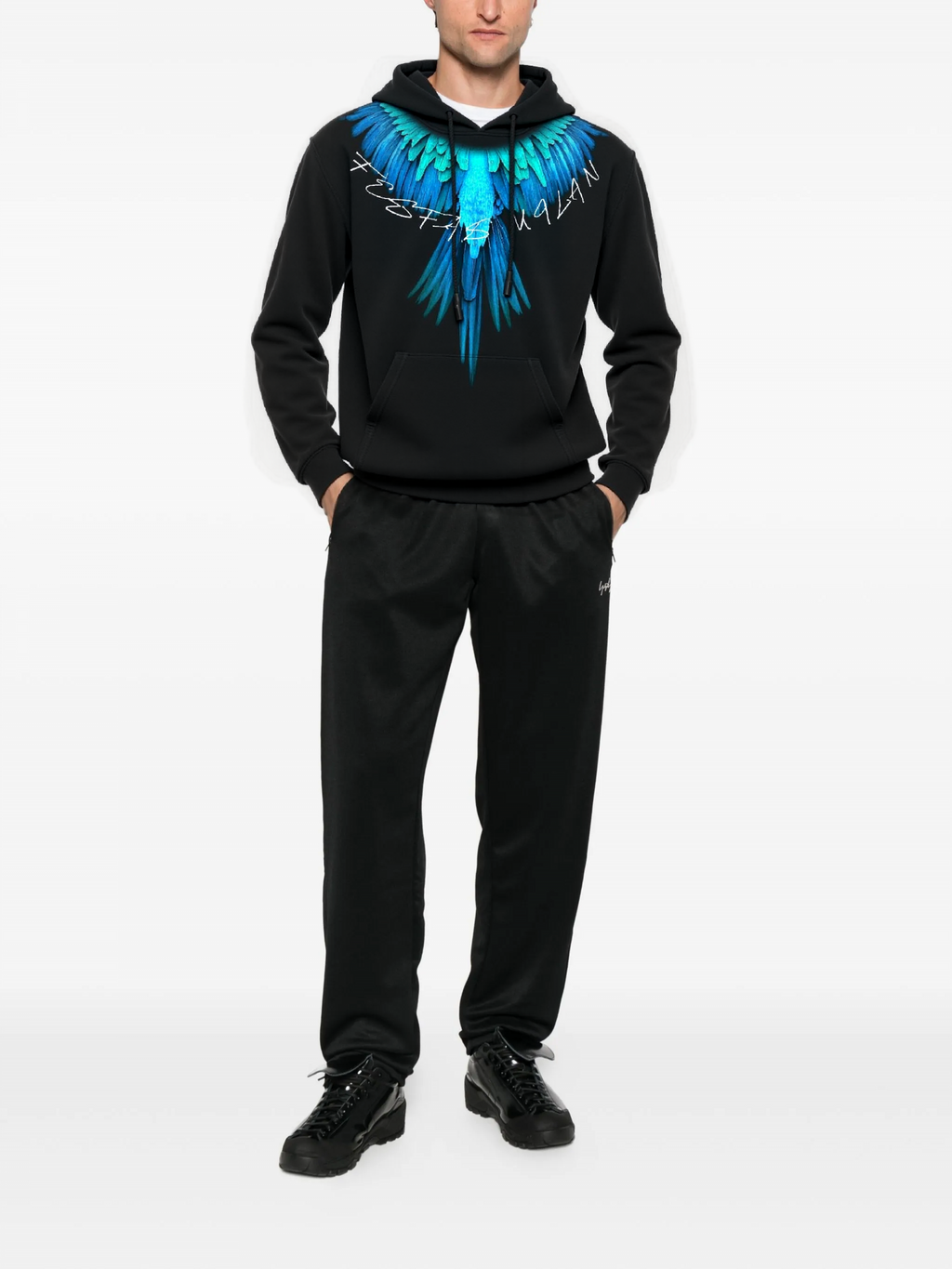 Bộ hoodie FesFas in hình đôi cánh