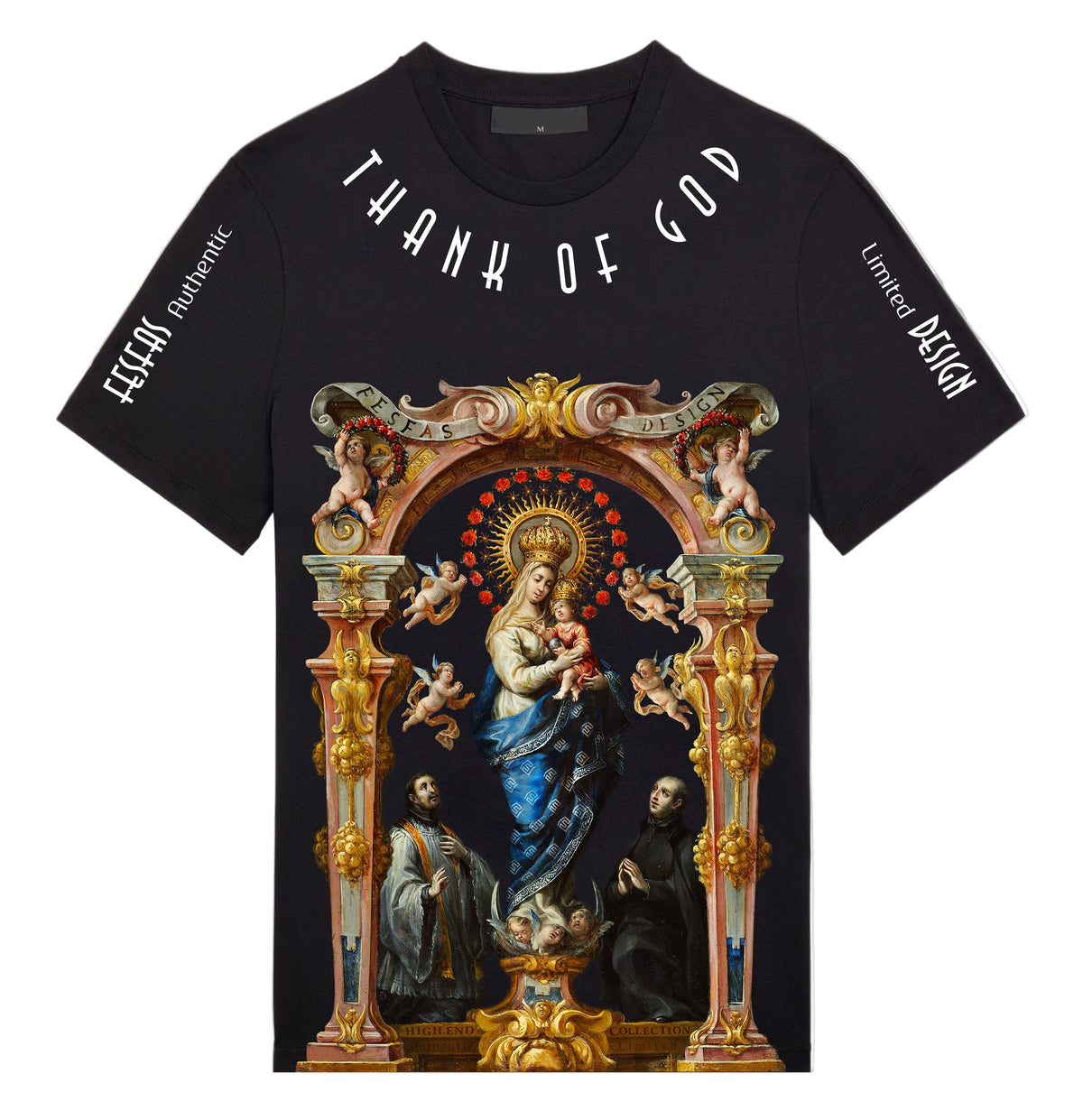 Áo thun FesFas in hình maria