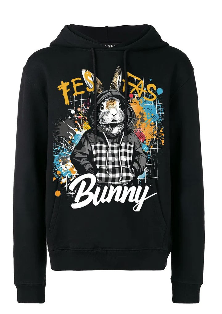 Áo hoodie FesFas in hình thỏ