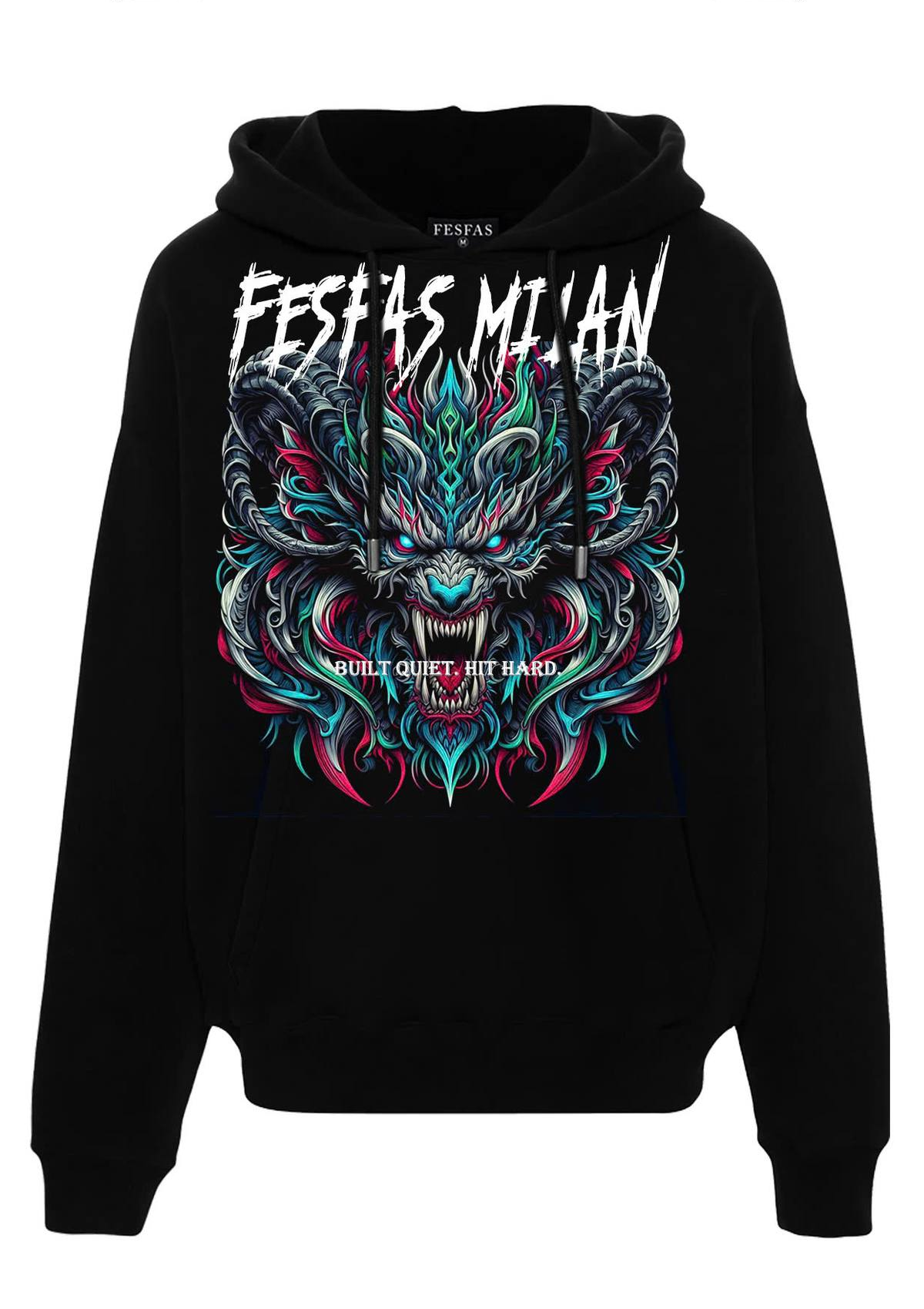 Áo hoodie FesFas in hình rồng