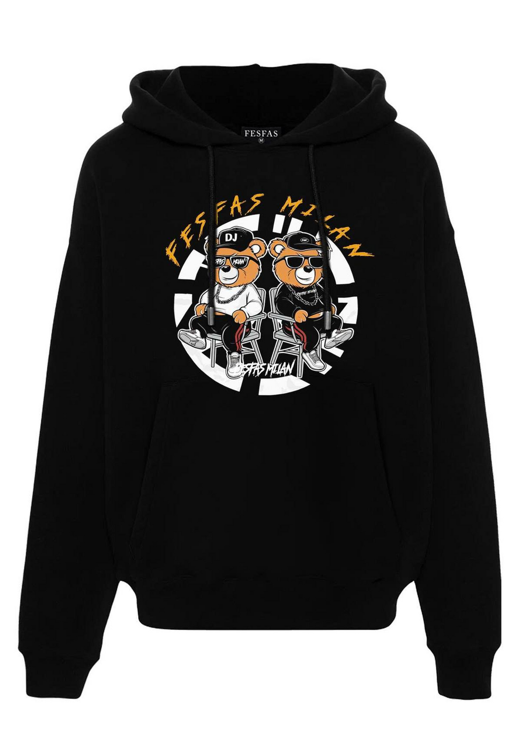 Áo hoodie FesFas in hình gấu