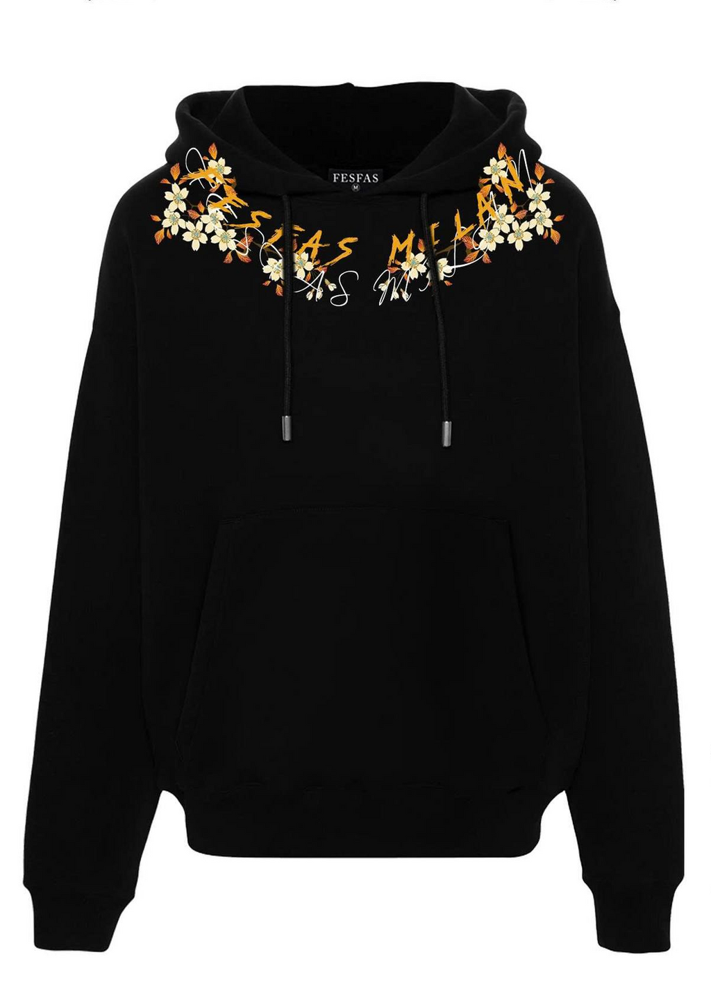 Áo hoodie FesFas in hình hoa