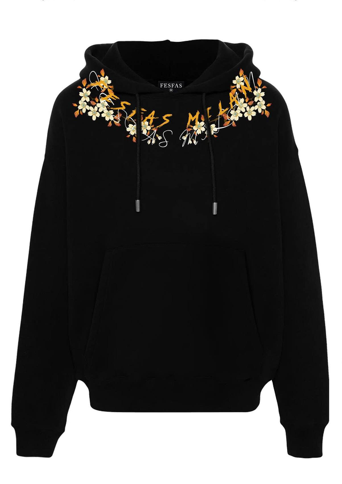 Áo hoodie FesFas in hình hoa