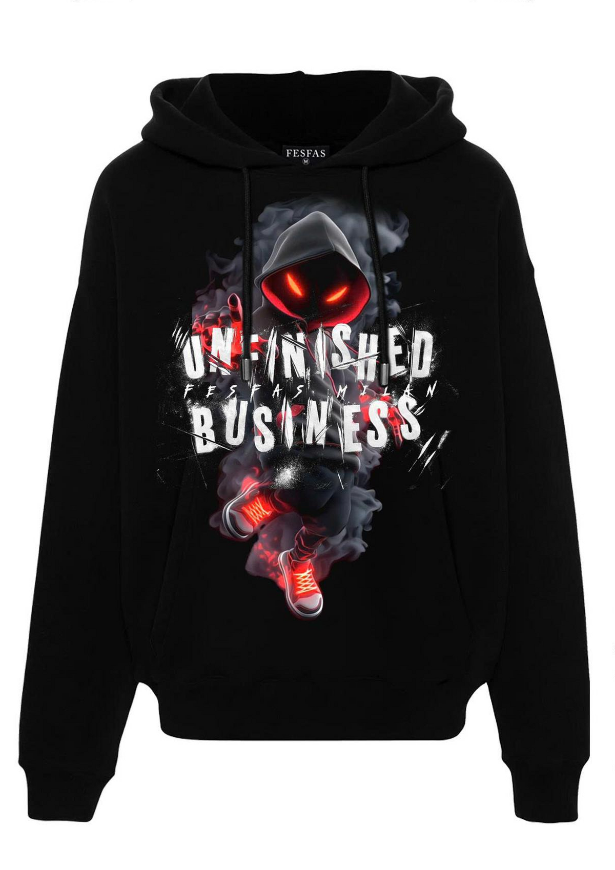Áo hoodie FesFas in hình huyền bí