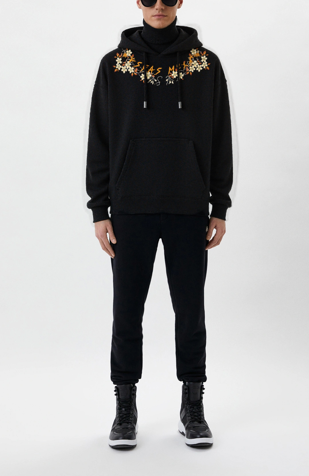 Áo hoodie FesFas in hình hoa