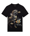 FesFas horse-print | Áo Thun | Nam | Màu Đen