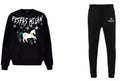 FesFas horse-print Sweatshirt Set | Black | Men