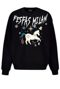 FesFas horse-print Sweatshirt | Black | Men