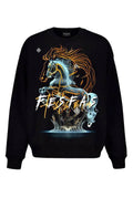 FesFas horse-print Sweatshirt | Black | Men