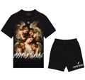 FesFas angels-print | Bộ T-Shirt | Nam | Màu Đen