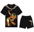 FesFas woman warrior-print | Bộ T-Shirt | Nam | Màu Đen