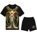 FesFas angel-print | Bộ T-Shirt | Nam | Màu Đen
