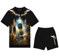 FesFas mysterious-print | Bộ T-Shirt | Nam | Màu Đen