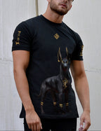 Áo thun FesFas in hình anubis