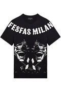 FesFas mask-print | Áo Thun | Nam | Màu Đen