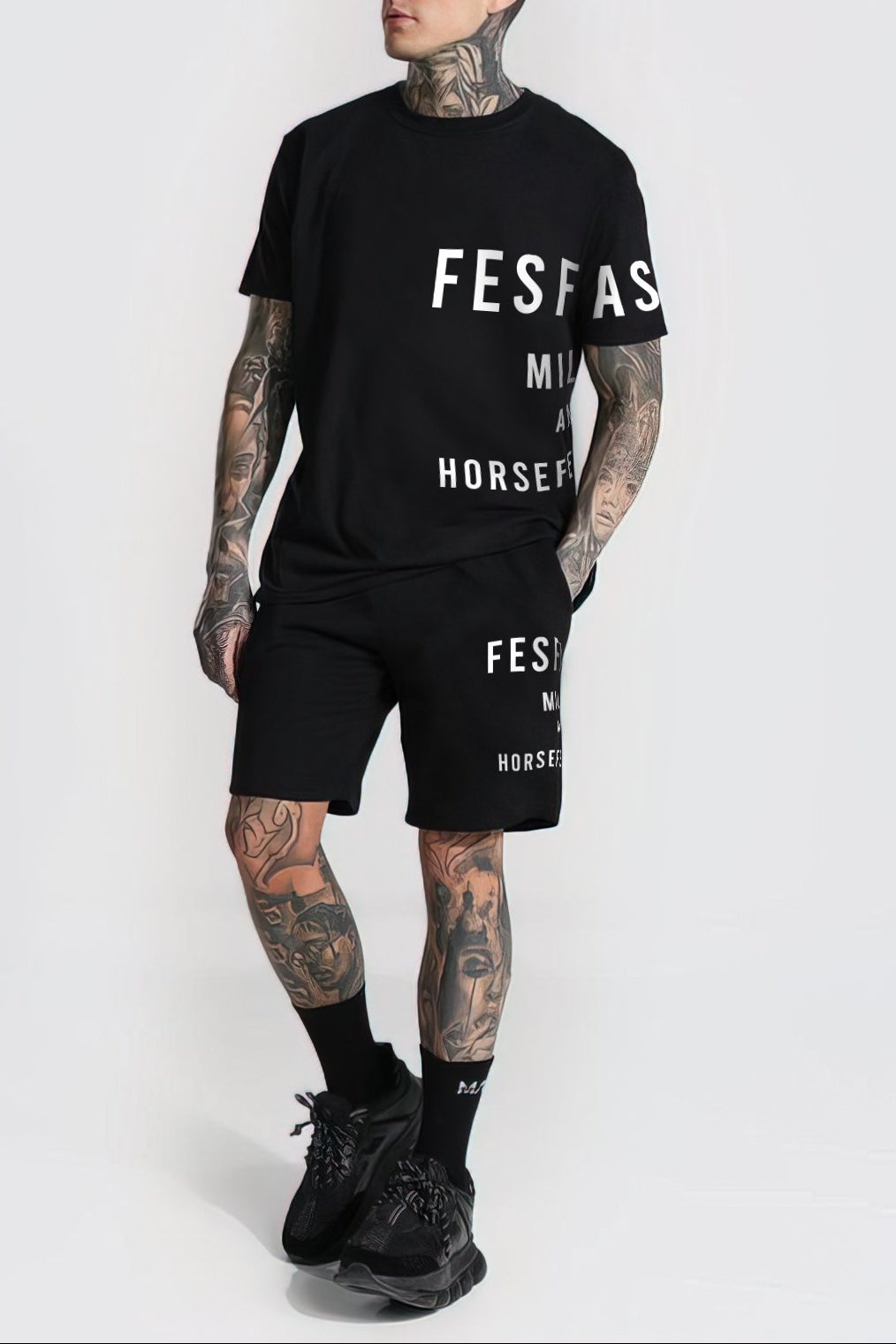 Áo thun FesFas in hình họa tiết